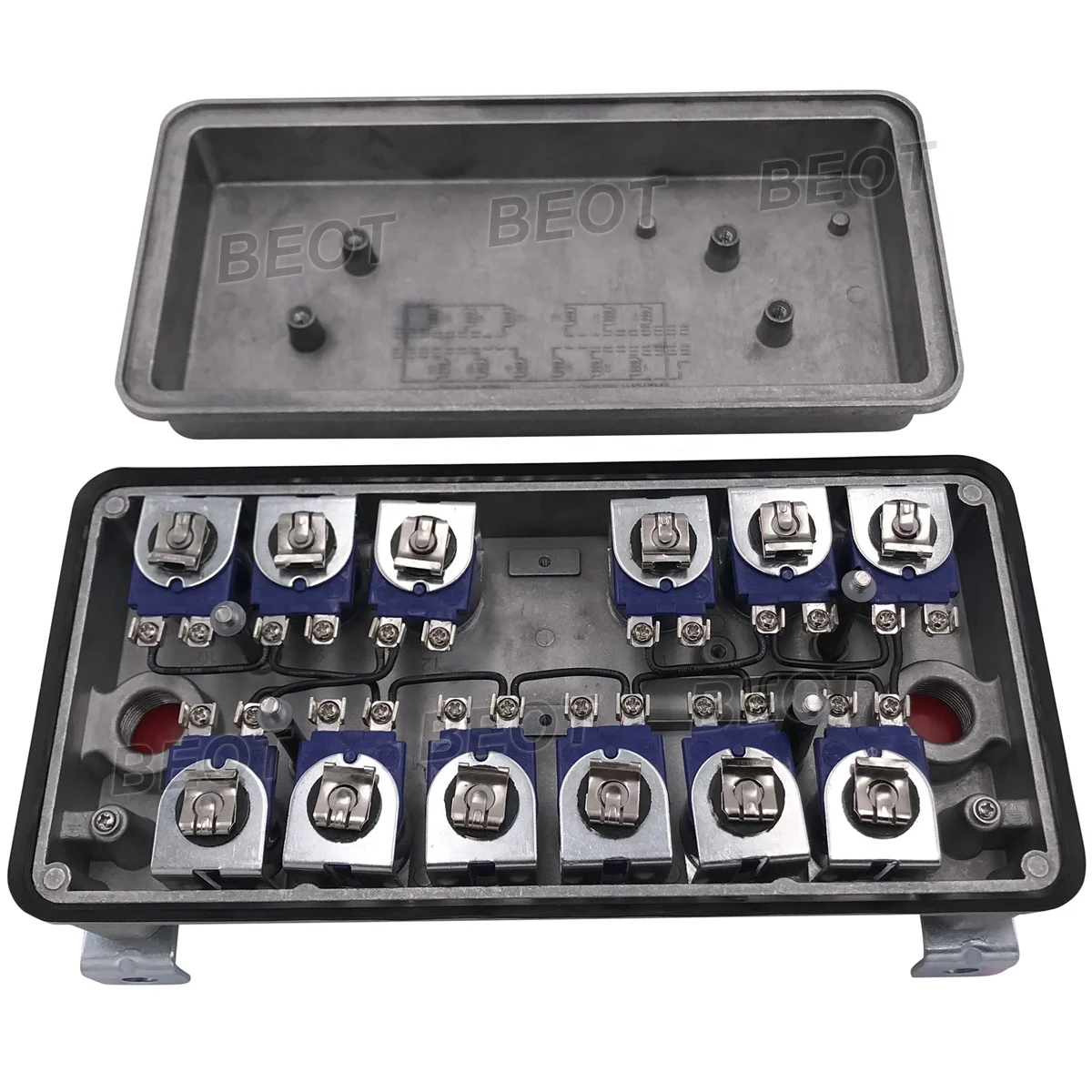 RCA3-8V / RCA3-12V type duct collector remote pulse controller enclosure box for air control valve