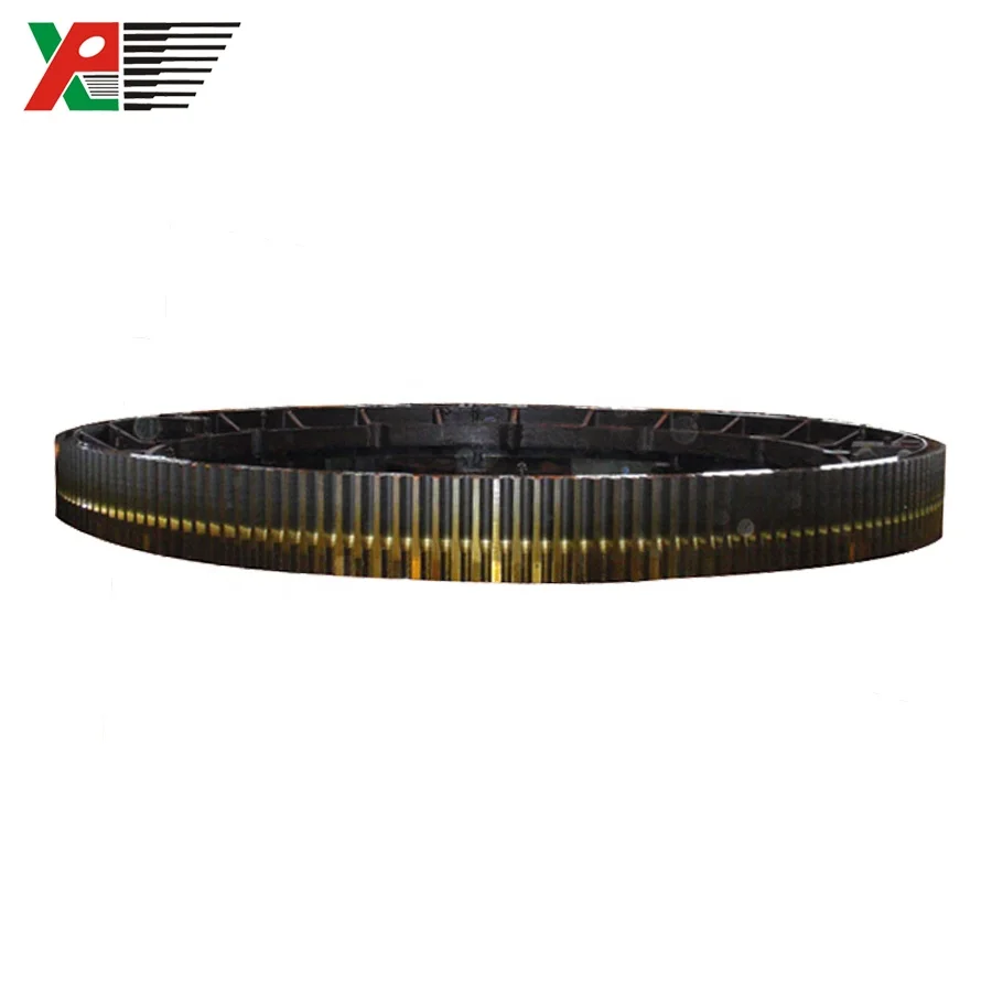 Gear For Cement Industry Casting Steel Girth Gear Alloy Gear Ring