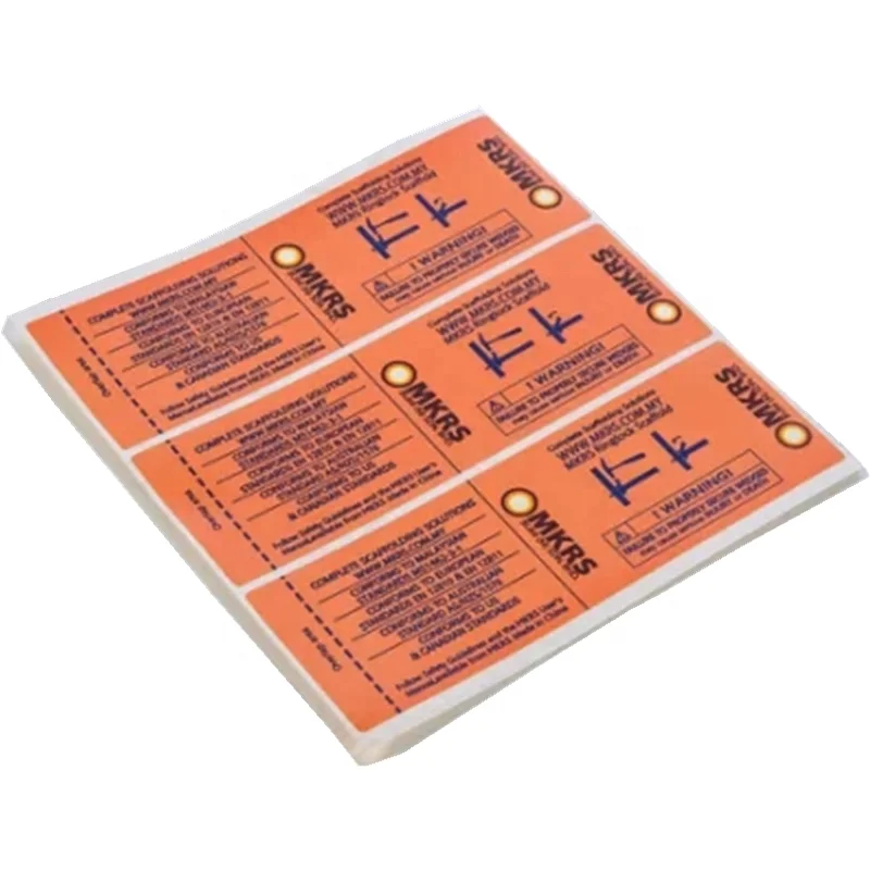 Custom Logo Permanent Labels Industrial Electronic Label Sticker