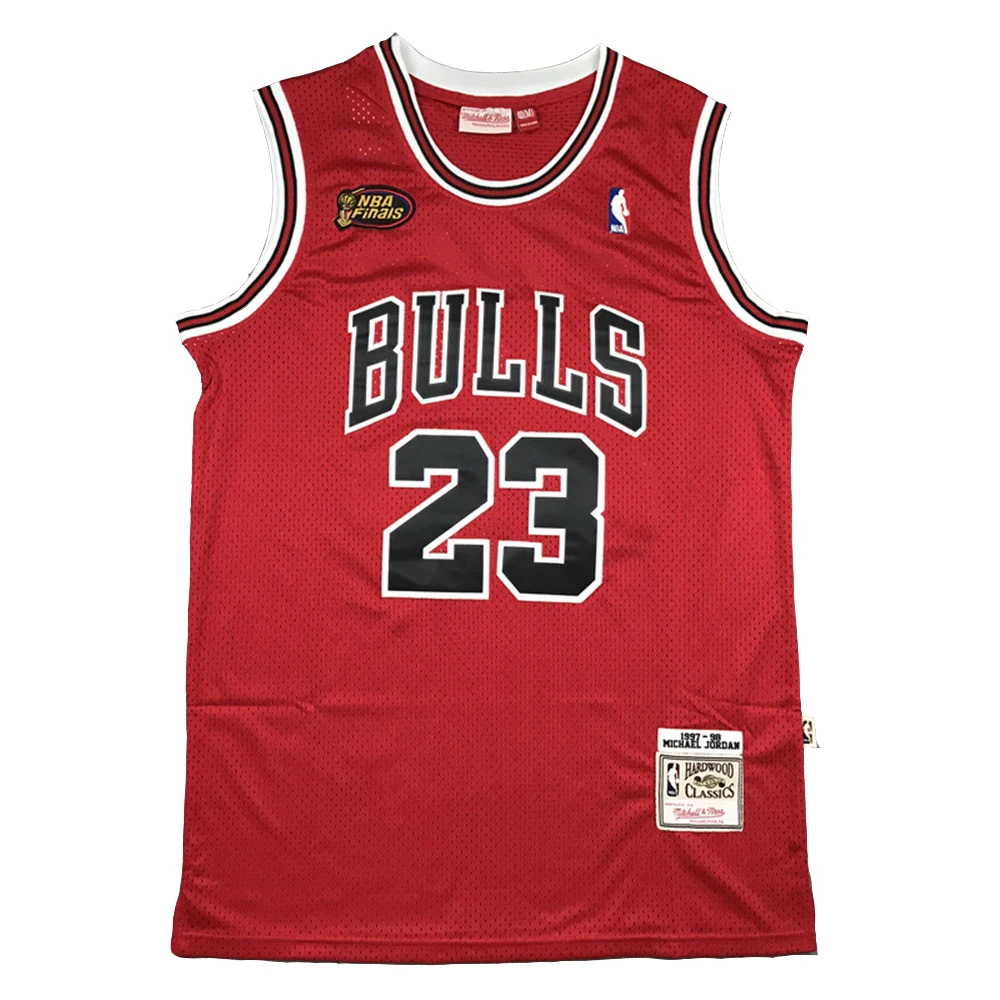 
2021 wholesale High Quality All-Star Mens Basketball Jersey Breathable Mesh BULLS #23 Jordan Basketball Wearing Clothes 