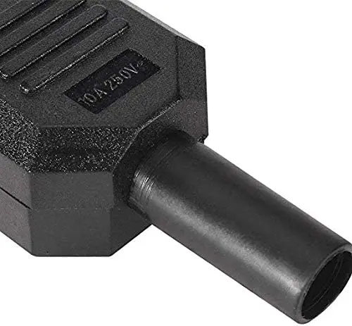 C13 C14 Power Plug AC250V 10A 3 Pins Terminals Panel Mount IEC C14 Male C13 Female Inline Adapter Plug Power Socket Connectors