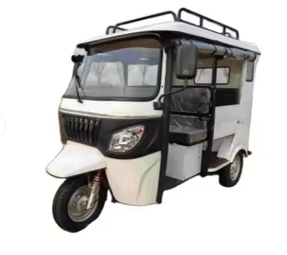 China Cheap Price 2 Or 3 Passenger Transport Vehicle Electric Scooter 3wheel Tricycle Auto Rickshaw Taxi Tuk Tuk For Sale