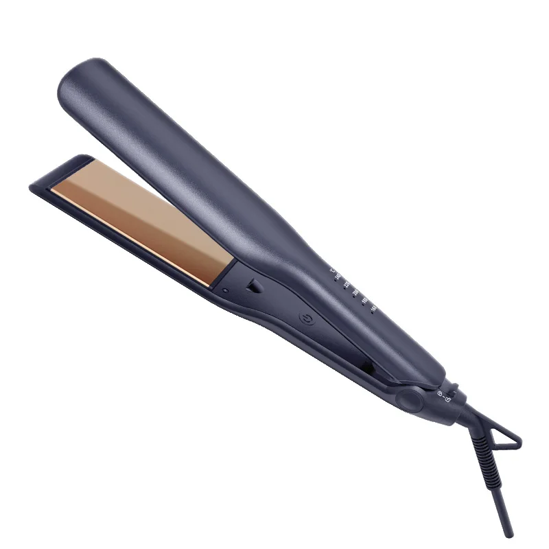 Most popular Private Label Professional Wide Titanium Flat Iron Hair Straightener