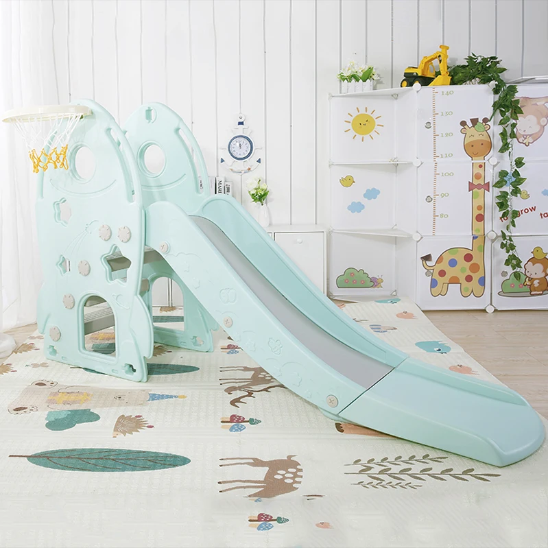 Plastic kids indoor slide plastic swimming pool slide