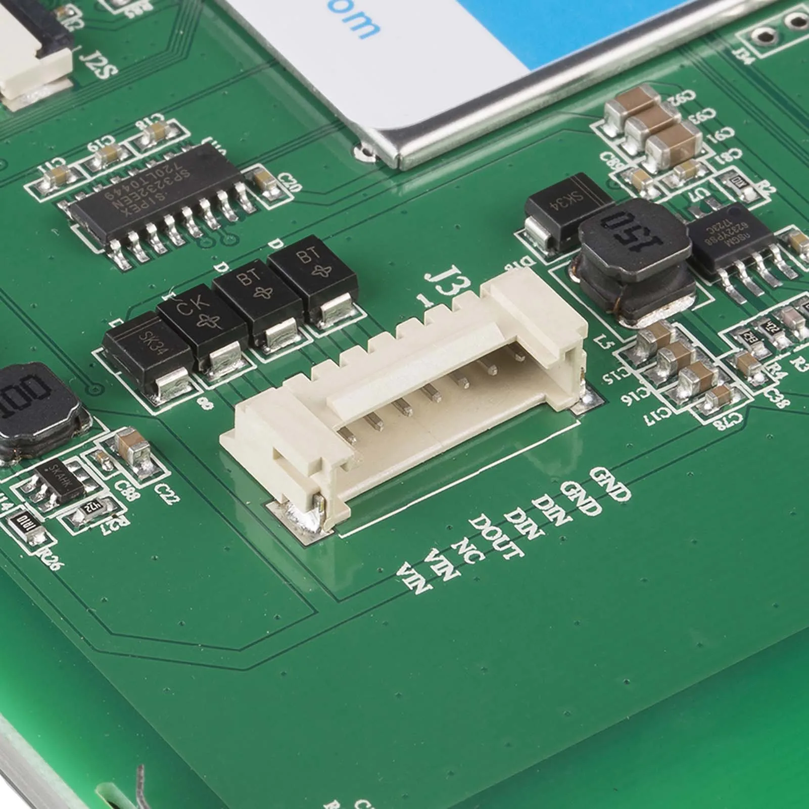 7 inch Resistive Touch LCD Screen With High Resolution + Driver Board