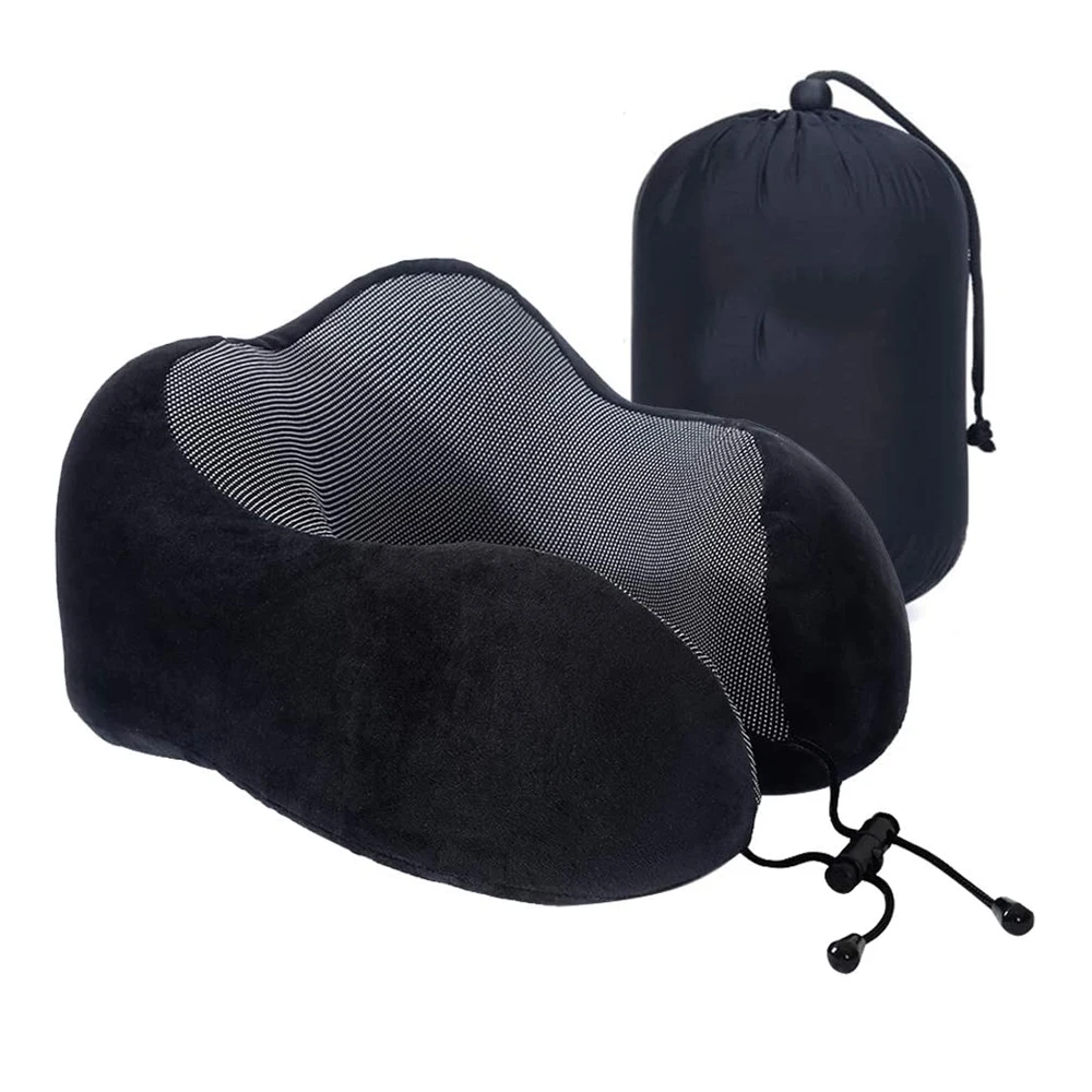 Hot Sale Factory Price New Travel Neck Rest Cushion Memory Foam Travel Neck Pillow