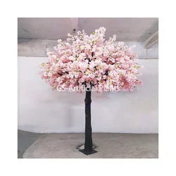 White wedding decoration table centerpiece decoration for wedding event fiberglass wood plastic artificial cherry blossom tree