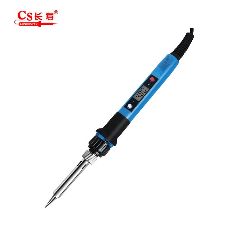 Big Power 80W Internal Heating Type Adjustable Temperature Digital Display Electronic Soldering Iron