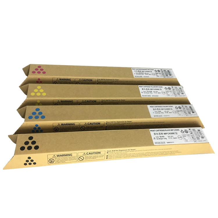 Hot Sale Factory Wholesale Color MPC4500C Toner Cartridge For Ricoh Aficio MP C3500 C4500 Gestetner DS C535 C545