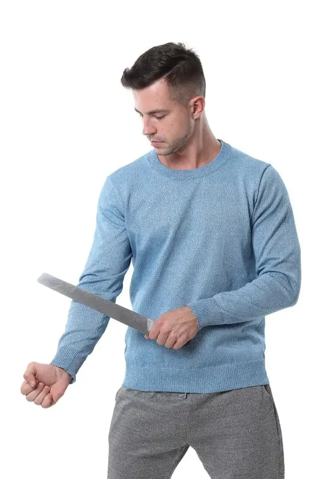 Flexible Hppe Knife Proof Cut Resistant Anti Cut Resistant Men Clothes Shirts