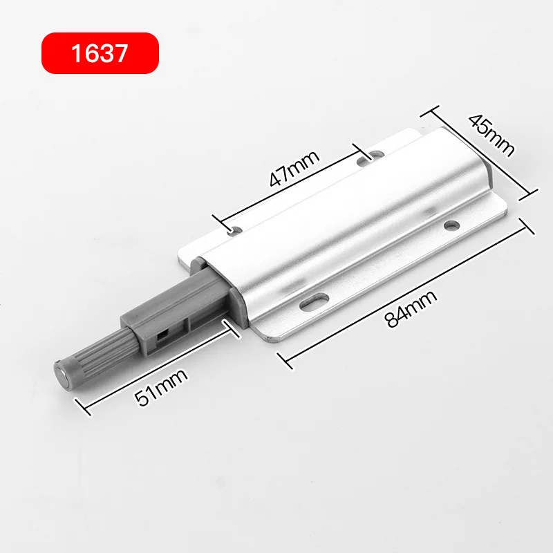 Factory hot sale Cupboard Cabinet Glass Door Magnetic Catch Push Open System Rebound Device
