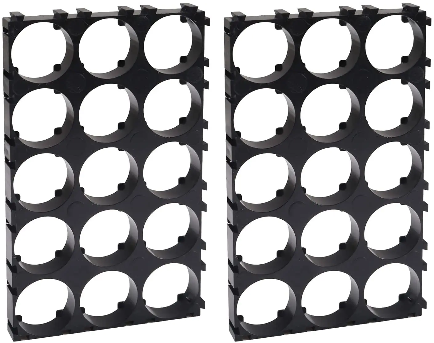 Противопожарная 3X5 18650 литиевая батарея держатель кронштейн 9 ячеек DIY коробка для хранения защитная