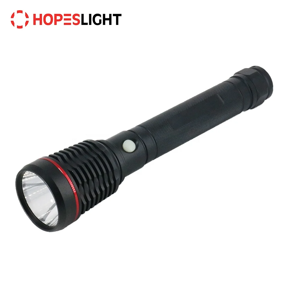 
Oem Factory Supply 2x18650 Battery Used Rechargeable Aluminum Police Best Military Combat led Flashlight torch light 