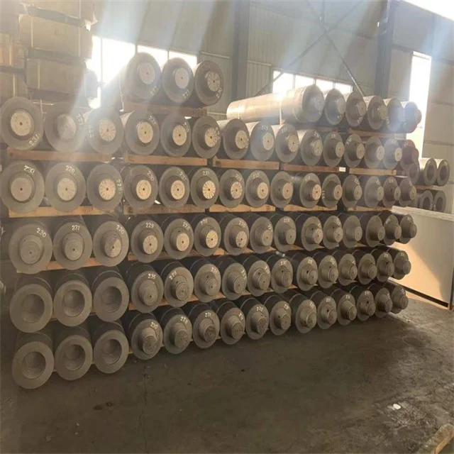 Top manufacture high powder graphite electrode regular powder electrode factory price for electric arc furnace Custom processing