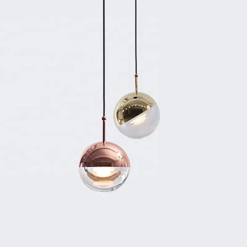 European Nordic Contemporary Base Holder Crystal Pendant Modern Dining Table Chandelier Maison Light Vintage Hanging Lamp