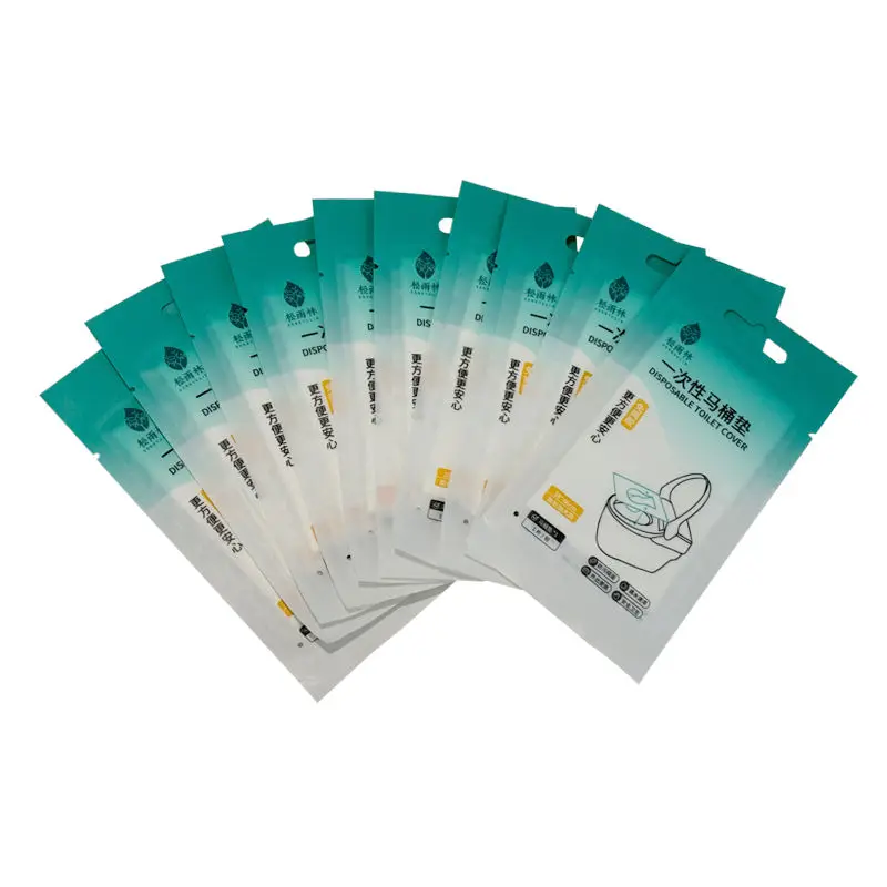 Flushable toilet seat cover paper toilet seat paper disposable toilet seat