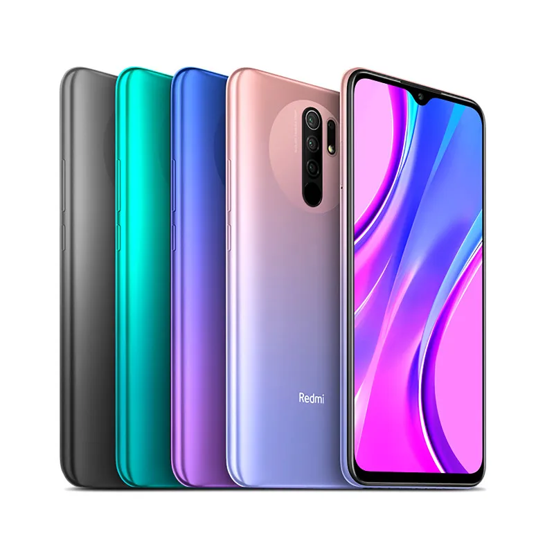 EEV Version Xiaomi Redmi 9 64GB Quad Camera 6.53 inch Display 5020mAh Battery Redmi Mobile Phone Xiomi Redmi 9 Smart Phones