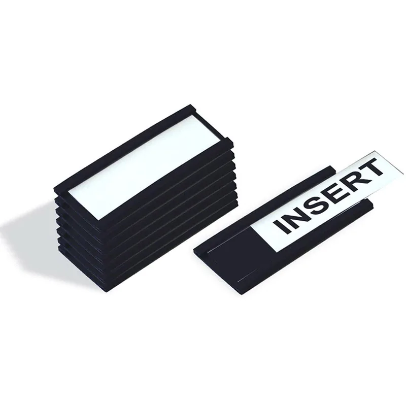 Manufacturer hot selling Color C-type magnetic stripe identification tag signage Magnetic label Shelf