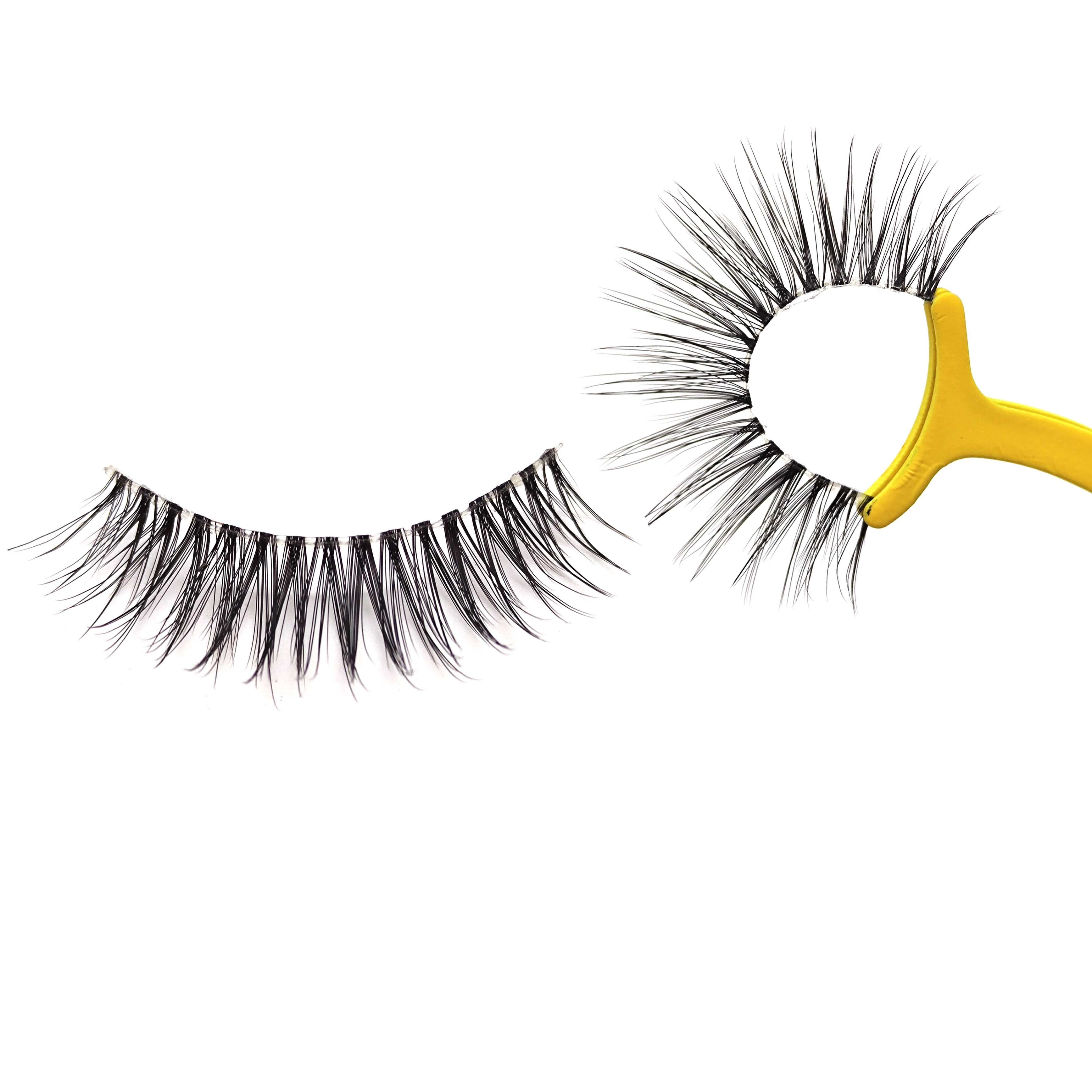 clear band mink eyelashes wholesale clear band lashes