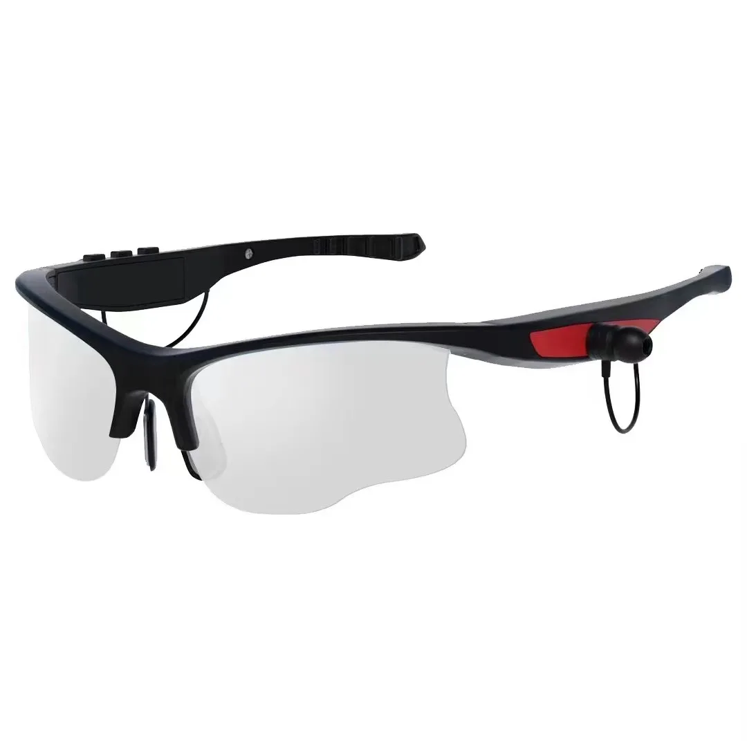 HiFi polarized Lens Music Earphone Wireless Blue Tooth Glasses Audio Men Sunglasses Eyewear Sport