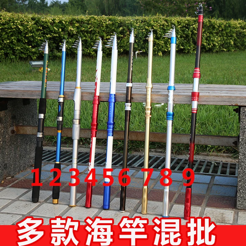 1.98/2.1/2.4/2.7m carbon fiber spinning fishing rod
