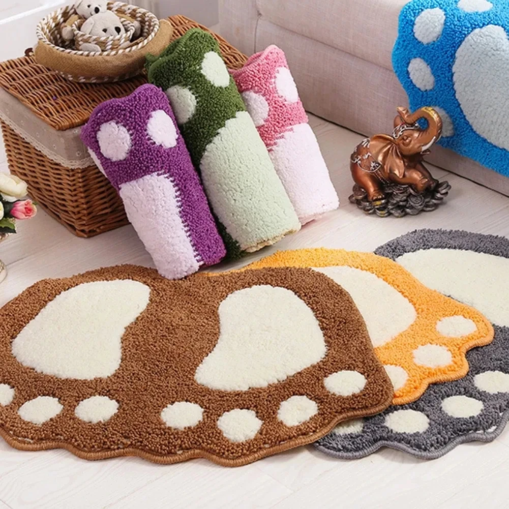 RTS Hot Sale Non-slip Bathroom Carpet Mat Toilet Foam Bathroom Rug Bath Pad Carpets