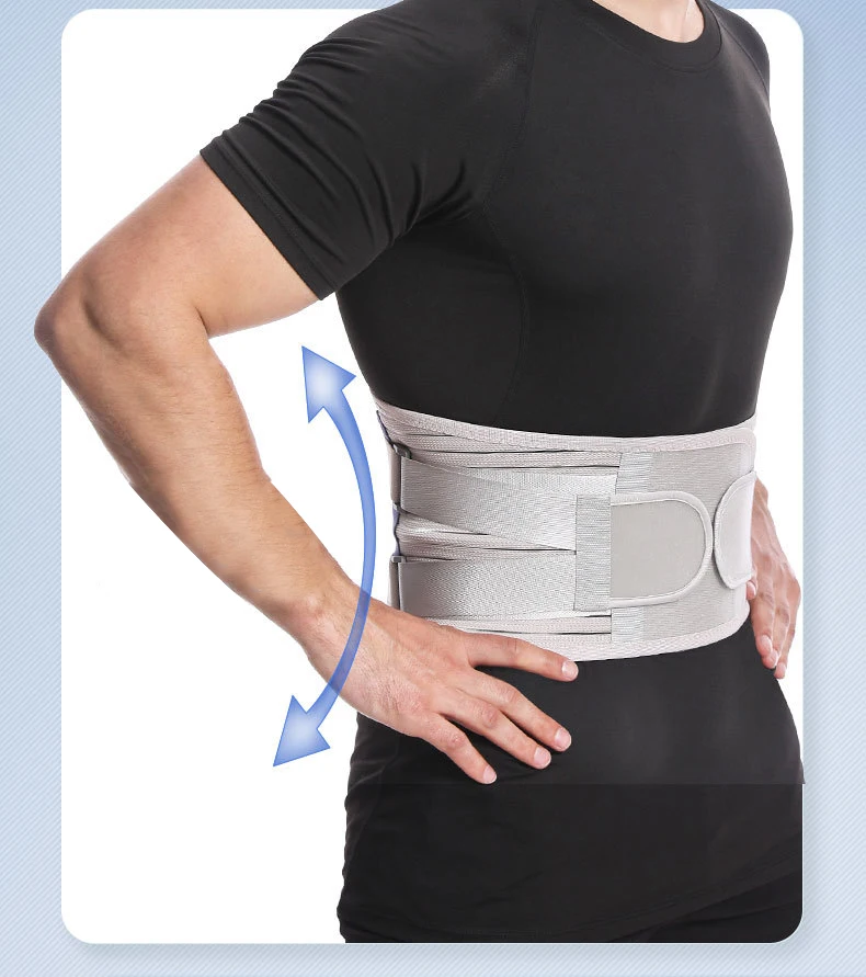 Bangster  Breathable Steel Plate Support Medical Lower Back Belt Lumbar  Waist Support