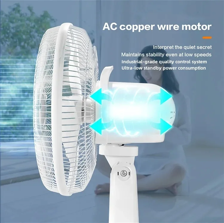 CE FCC Certified Cheap Outdoor Charging Cooling Cooler Rechargeable Solar Powered Pedestal Fan with Panel Kit for Greenhouse