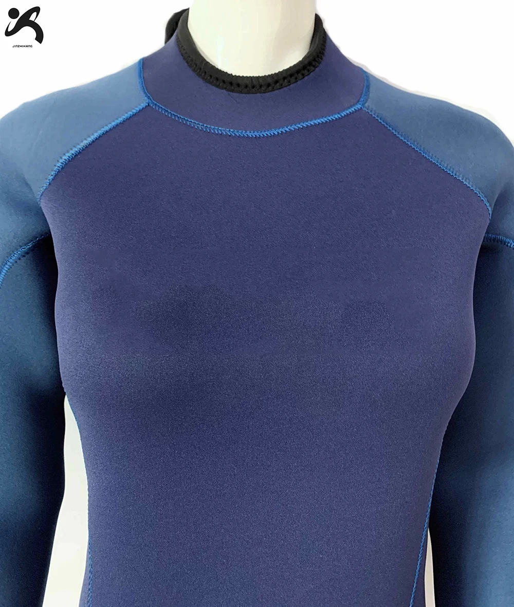 Factory Price 5mm Wetsuit Mens Custom Two Pieces Neoprene Suit With Back Zip Men Diving Suit