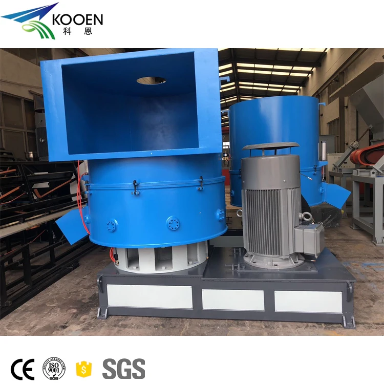 KOOEN pe pp woven bags jumbo bags agglomerator granulator