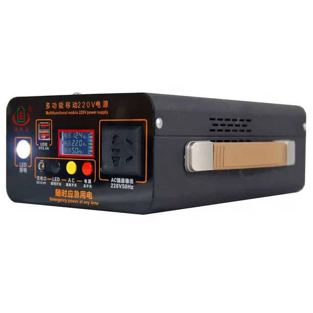 New Renewable Energy Sources 300W 10A 20A 40A Mobile Phone Laptop Camping 300w Outdoor Solar Generator Portable Power Station