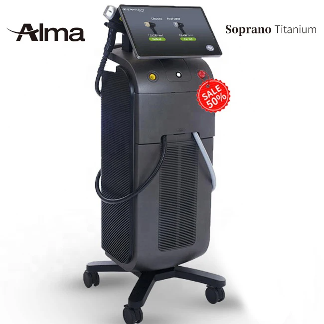 Бесплатная доставка alma depilacion Ice Platinum Alma Soprano титановый тройной диодный лазер 755 808 1064 Alma лазерная машина для удаления волос