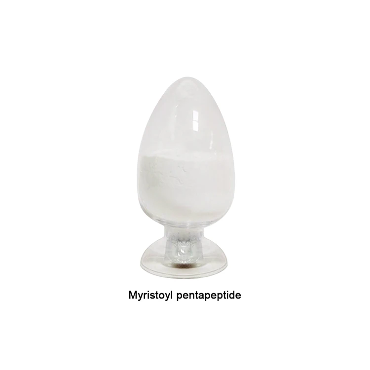 Wholesale Cosmetic Raw Materials Eyelash Growth Myristoyl 959610-30-1 Myristoyl Pentapeptide-17
