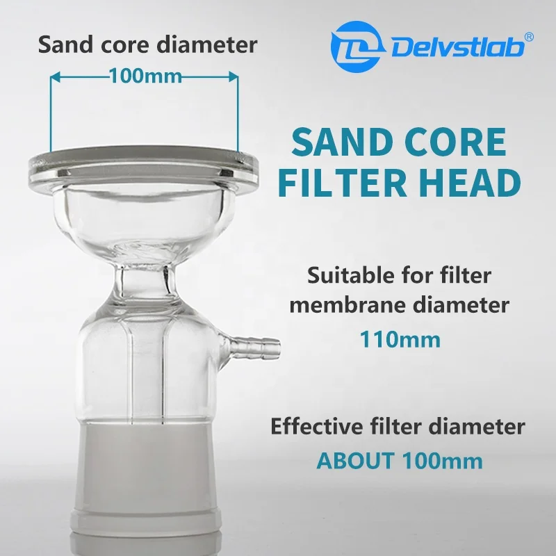3000ml Vacuum Suction Filter Device filtering equipment for lab Solvent Filter Filtration Device High Borosilicate Glass 3000ml