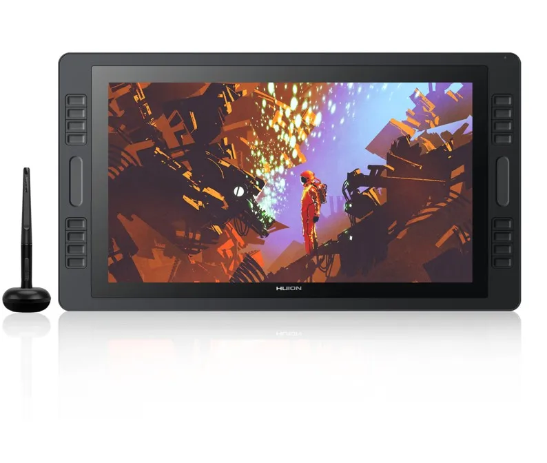  HUION KAMVAS Pro 20-2019 сертификат графический дизайн планшет другие компьютерные аксессуары ЖК-монитор для