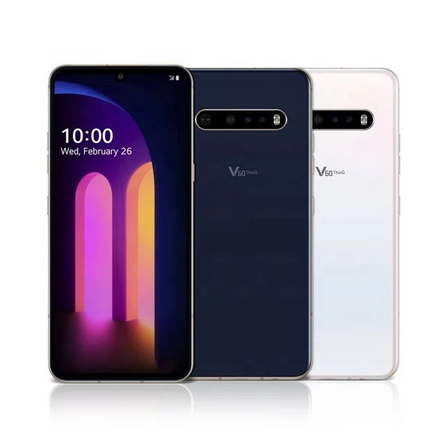 For LG V60 5G Factory Unlocked Original Cheap Big Touchscreen Android Smart Mobile Cell Phone Smartphone