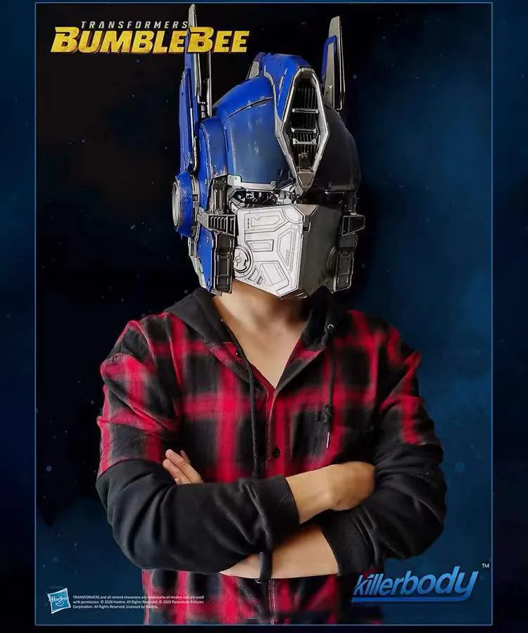 Killerbody Transformers Bumblebee wearable helmet Sino-British voice control touch control remote control