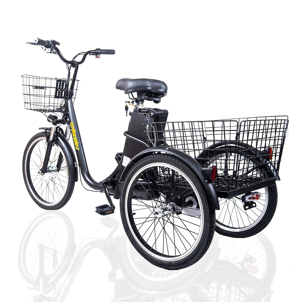 new design electric three wheels bicycle ebike electric trike on sale