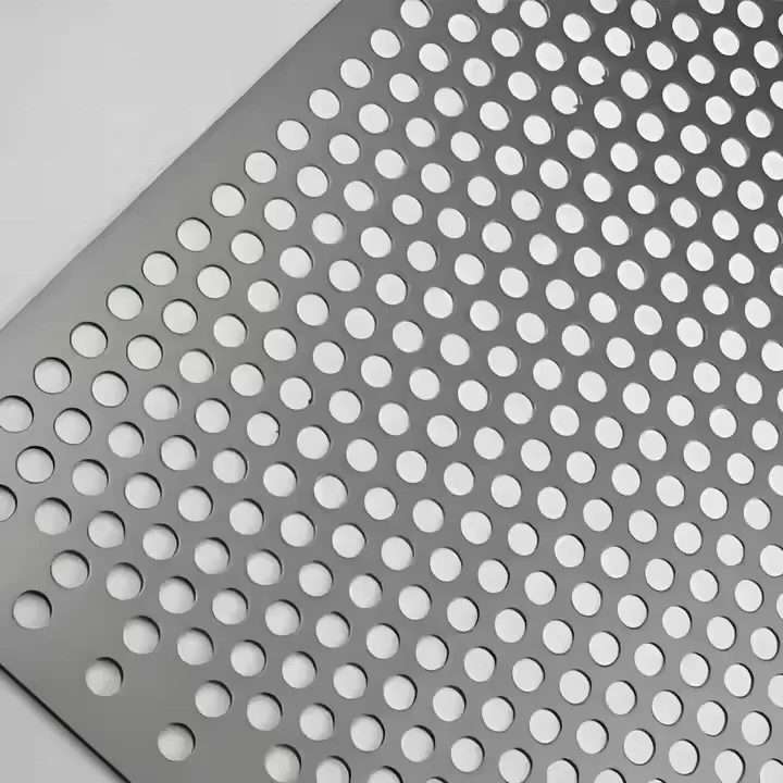 5-30MM Stainless Steel Perforated Metal Mesh High-quality Galvanized Perforated Mesh Customized With Various Hole Patterns