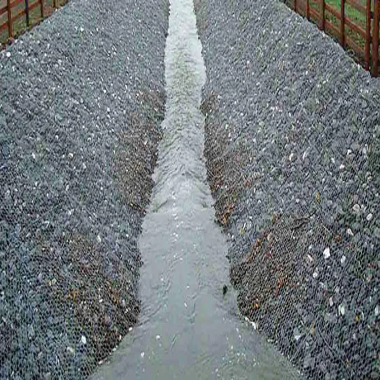 Hexagonal Gabion Box 2.4X1.5X0.3m Wall Cages/Baskets Gabion Mattresses Zinc Double Twisted Wire Mesh Moven Flood Barrier Bask