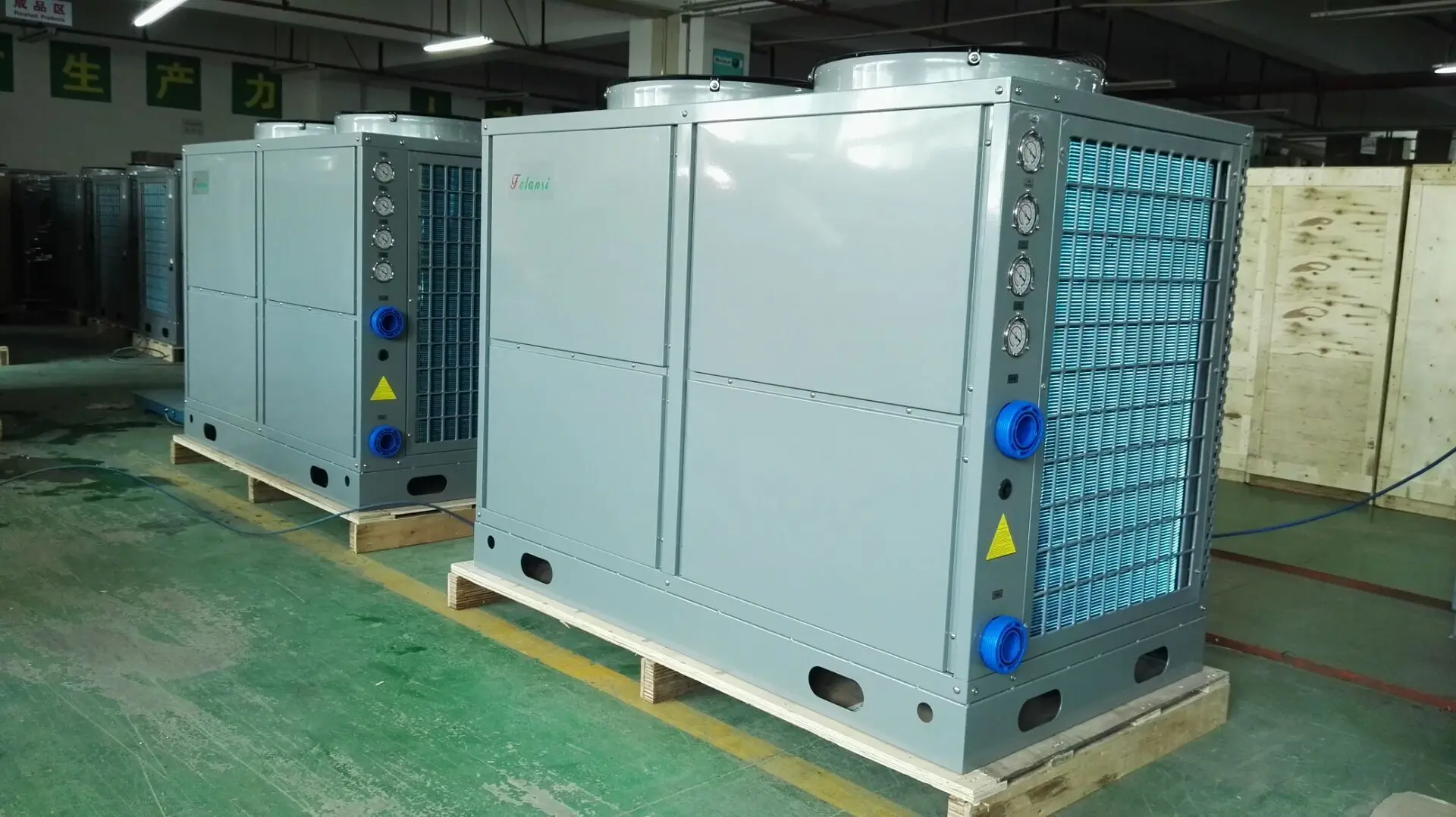 air to water heat pump swimming pool wifi Commercial spa heater 52KW Air source swimming pool heat pump