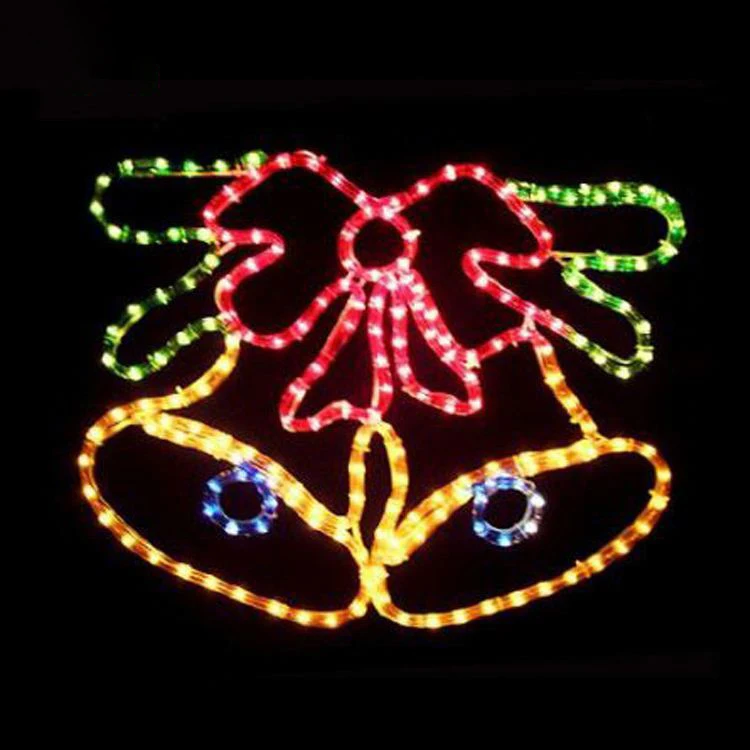 Оптовые индивидуальные украшения 2d Led праздник Рождество BallsStreet мотив