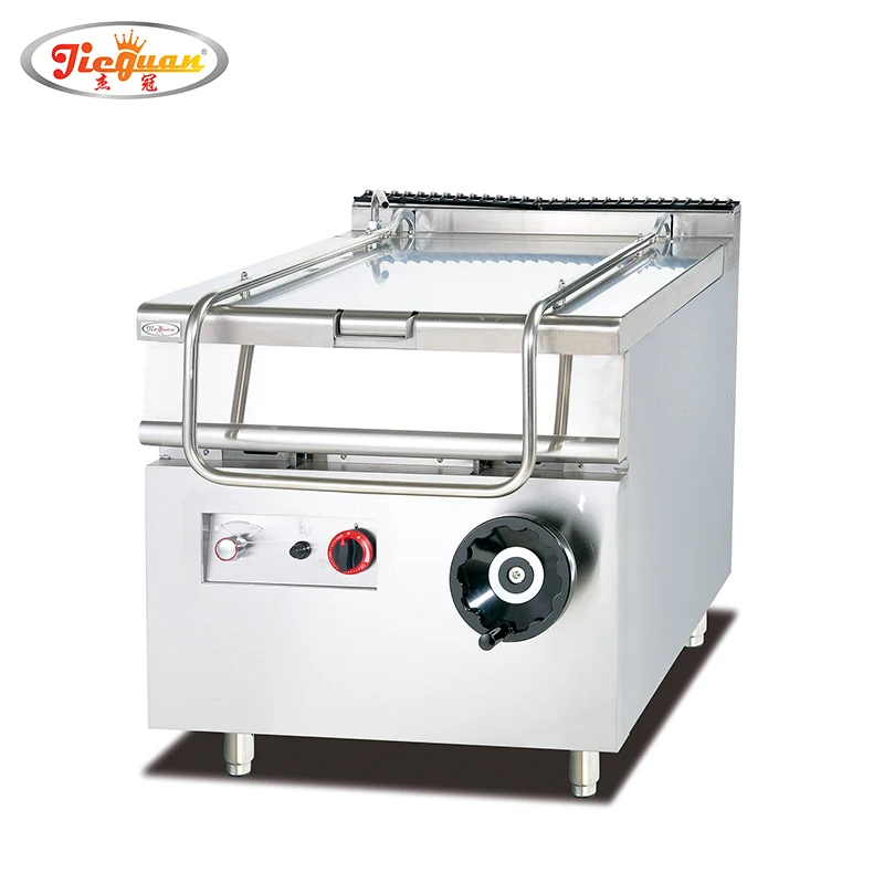 stainless steel hotel  bratt skillet frying Tilting Braising gas  bratt  pan