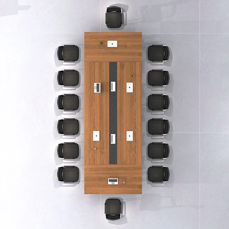 HYZ06N office furniture luxurious desk office meeting room conference table and chairs set meeting table modern conference table