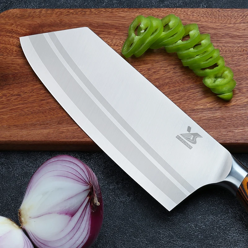 
New style chinese nakiri knife set for kitchen 