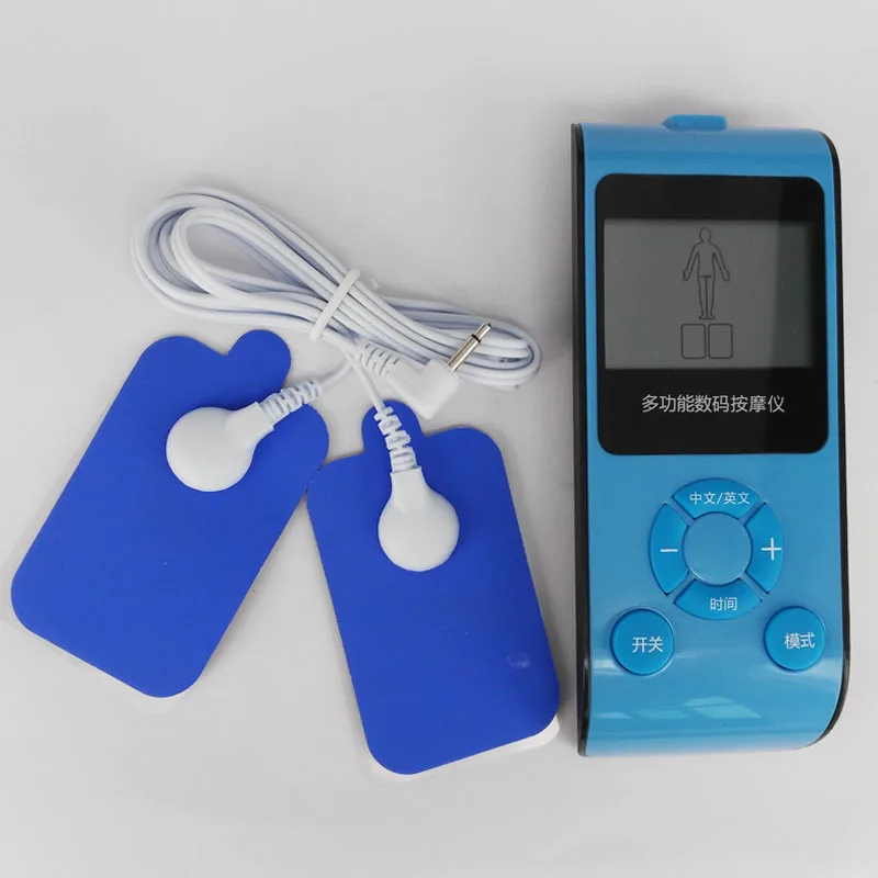 
Hot Selling Portable Electric Electrodo TENS And EMS Electrotherapy Muscle Stimulator For Pain Relief Tens Massager 