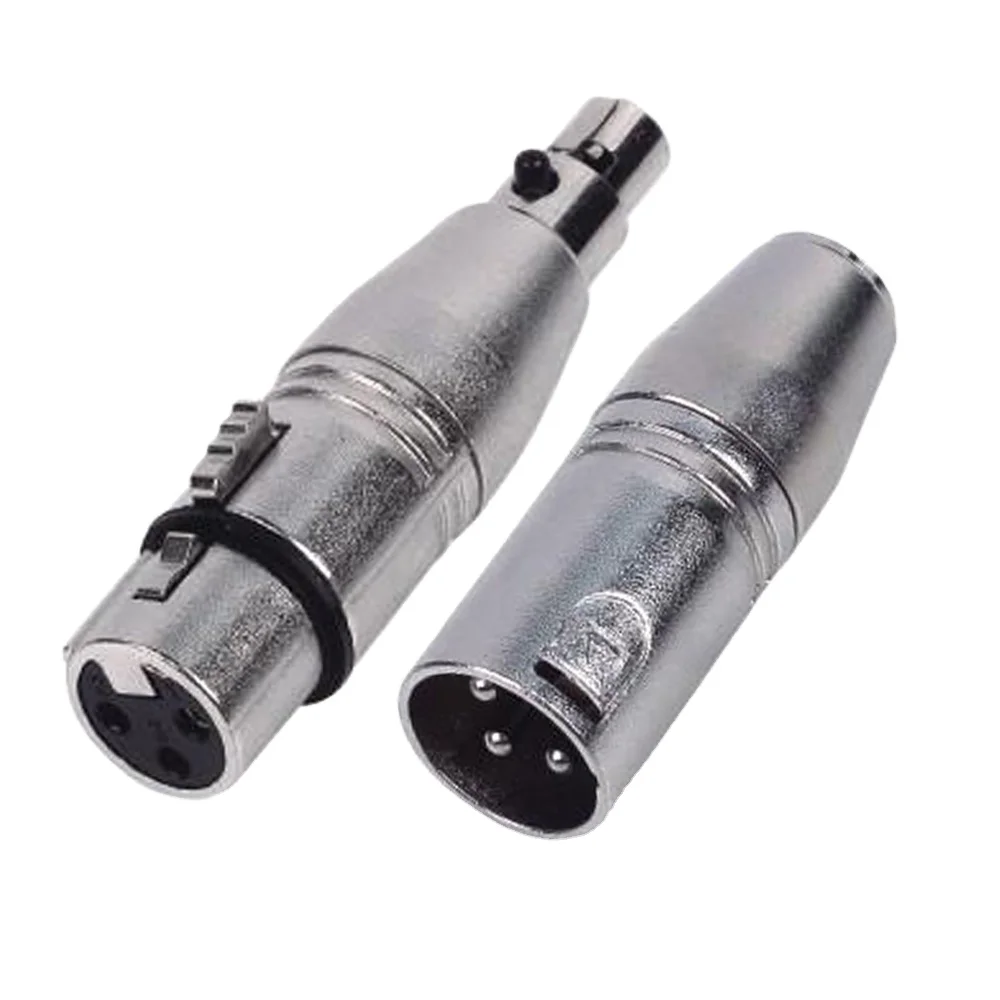 Mini Canon male/female to Canon male/female adapter for various camera SLR camera microphone