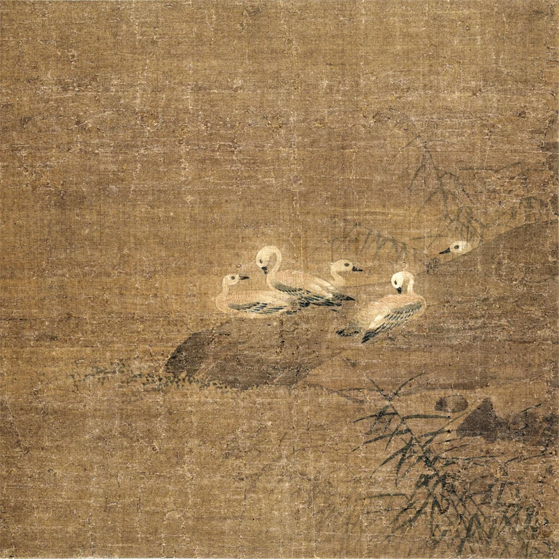 Traditional Chinese Art paintings on Canvas Giant Prints for Home Decor Chicken by Di Li Song Dynasty