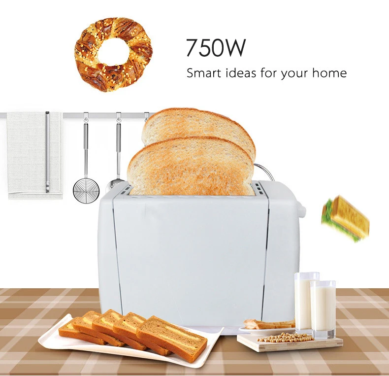 Toaster Sandwich machine Household Baking bred machine 6 gears Multifunctional Breakfast machine Spit driver