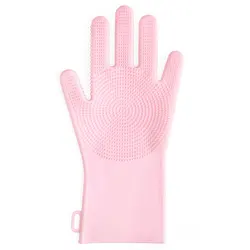 Dish Washing Silicone Cleaning Gloves Hot Selling Portable Kitchen Accessories Bpa